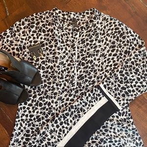 Black & White Tunic Dress